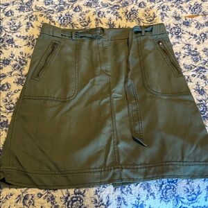 LOFT Olive Green Skirt